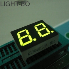 Zielony mały niestandardowy dwucyfrowy 7-segmentowy wyświetlacz LED dla tablicy rozdzielczej 0,4 cala