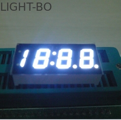 Białe jasne 4 cyfry numeryczne 7 segmentowych wyświetlaczy LED na wskaźnik zegara samochodu