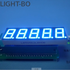 Ultra Blue 5-cyfrowy wyświetlacz 7-segmentowy Eco Friendly Custom 100 mcd 0,56 &amp;quot;