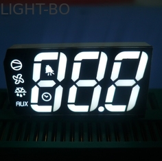 7-segmentowy wyświetlacz LED Ultra WhiteTriple Digit do urządzeń domowych