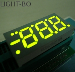 Stabilny Ultra Bright Green Mały 7 segmentowy wyświetlacz LED zgodny z IC