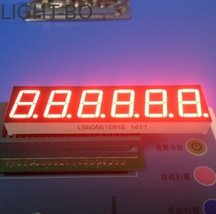 0,56-calowy ultra jasny czerwony 6 cyfrowy 7-segmentowy wyświetlacz LED do ważenia