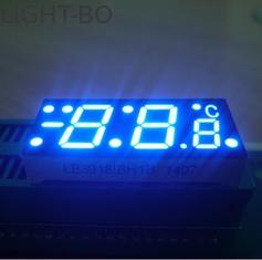 Własna ultra niebieska wspólna anoda Siedem segmentowych wyświetlaczy LED Zastosuj do cyfrowego regulatora temperatury