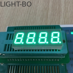 Pure Green 7 segmentowy wyświetlacz LED 0,4 cala 4 cyfry o wysokiej intensywności świecenia