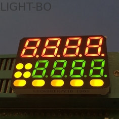 Temperature Indicator 8 Digits 7 Segment LED Display Multicolour Custom Design