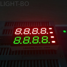 Podwójny kolor 8 cyfr 7-segmentowy wyświetlacz LED Wysoka intensywność światła Łatwy montaż