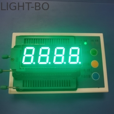 Czysty zielony 0,56 cala 4-cyfrowy 7-segmentowy wyświetlacz LED Wspólna katoda dla paneli instrumentów