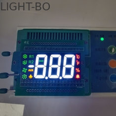 Ultra biały/czerwony/żółty/zielony 3-cyfrowy 7-segmentowy wyświetlacz LED do kontroli temperatury