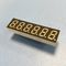 0.3" 6 Digit 7 Segment Led Display Small Size Super Red Common Cathode Polarity