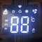 Ultra Thin Custom LED Display SMD White 7 Segment For Air Conditioner Controller