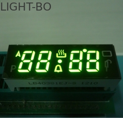 Black Face Numeryczny wyświetlacz LED, 7 segmentowy wyświetlacz 4-cyfrowy z temperaturą roboczą 120C