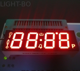 Niestandardowy wyświetlacz LED 4 cyfry 7 segmentów dla timera piekarnika Kolor Cotrol czerwony zielony niebieski niebieski biały