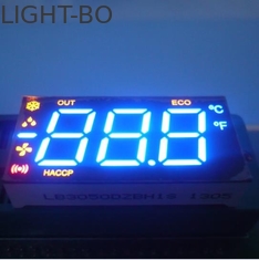 Wielokolorowy, trzycyfrowy, siedmiosegmentowy wyświetlacz LED z trzema cyframi, do podgrzewania wspólnej anody CC / CA o długiej żywotności