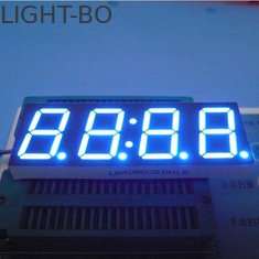0,8-calowy 4-cyfrowy siedmio-segmentowy wyświetlacz LED Ultra Bright Blue Stabilna wydajność