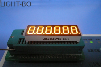 7 segmentowy wyświetlacz LED 0,36 cala Ultra Bright Amber dla wag elektronicznych