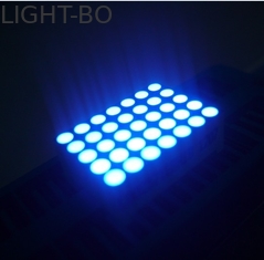 jasnoniebieski wyświetlacz LED 5x7 Dot Matrix Szeroki kąt widzenia do ekranu reklamy wewnętrznej i zewnętrznej