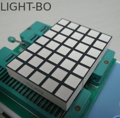 Wyświetlacz LED z matrycą kwadratową, matryca LED o działaniu 5x7 kropek