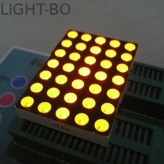 5mm 5x7 Dot Matrix Led Display Ultra Bright Yellow szeroko do ruchomych znaków