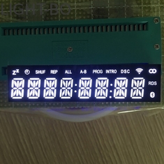 Stabilna wydajność 8-cyfrowy 14-segmentowy wyświetlacz LED dostosowany do dźwięku
