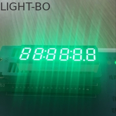 Ultra jasny niebieski 6-cyfrowy 7-segmentowy wyświetlacz LED 0,32 cala z czarną powierzchnią