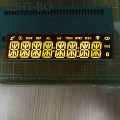 Super jasny żółty niestandardowy 8-cyfrowy 8-segmentowy wyświetlacz LED Niskie zużycie energii
