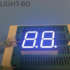 Biały, podwójny wyświetlacz 0,8 &quot;7 segmentowy LED Wspólna anoda dla tablicy przyrządów