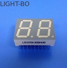 Zgodny z RoHS 2 cyfrowy 7-segmentowy wyświetlacz LED Wspólna anoda Bardzo jasny Łatwy montaż