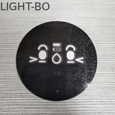 120mcd Okrągły wyświetlacz LED 0,4 cala Cyfra Ultra White dla wirtualnego robota dla zwierząt
