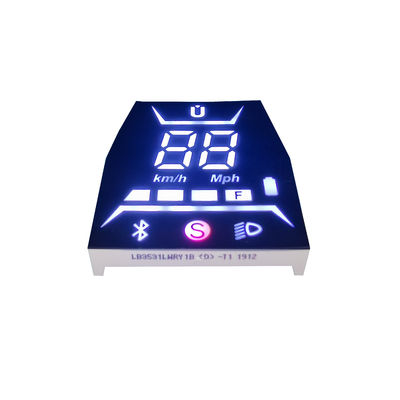 Dobra cena. 2-cyfrowy 7-segmentowy wyświetlacz LED 70mcd Wspólna katoda do skutera balansowego w Internecie