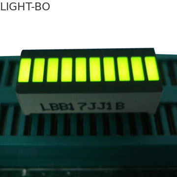 Dobra cena. Żółty pasek świetlny LED 10, duży 10 segmentowy wyświetlacz led 25,4 x 10,1 x 7,9 mm w Internecie