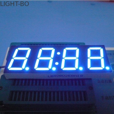 Dobra cena. 0,8-calowy 4-cyfrowy siedmio-segmentowy wyświetlacz LED Ultra Bright Blue Stabilna wydajność w Internecie