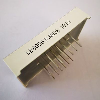 Dobra cena. Ultrajaśniejszy biały szary powierzchnia 7 segment 3 cyfrowy 14,2 mm Common Cathode LED Display dla kontrolera temperatury w Internecie