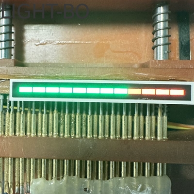 Dobra cena. Ultra Red/Pure Green 12 Segment LED Light Bar for Instrument Panel Indicator w Internecie