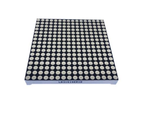 Dobra cena. Super jasna czerwona 3mm matryca LED 16 x 16, wyświetlacz z katodą wierszową i anodą kolumnową do ekranu wyświetlacza w Internecie