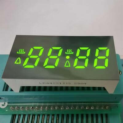 Dobra cena. Super Bright Green 4-Digit 7-Segment Common Anode LED Display for Gas Oven w Internecie