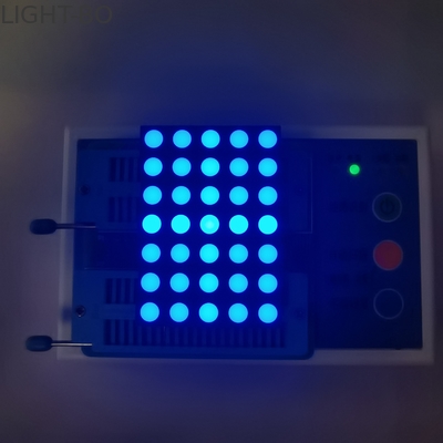 Dobra cena. Jasny niebieski 14 pinów 635nm 100mcd 5x7 Dot Matrix Wyświetlacz LED w Internecie
