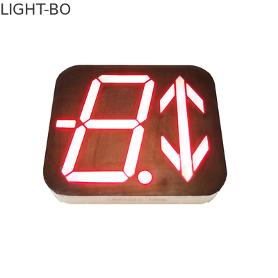 Niestandardowy 7-segmentowy wyświetlacz LED Ultra Red 40 x 46 x 8 mm Wymiary