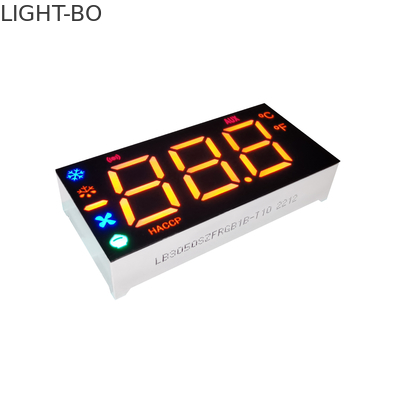 Zindywidualizowany wielobarwny wyświetlacz 3Digit 0,5'' Siedem segmentów LED do sterowania lodówką