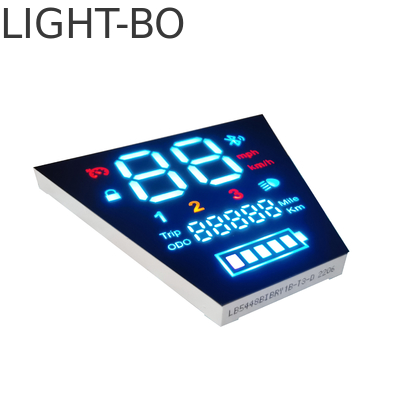 120mcd LED Siedmiosegmentowy wyświetlacz 80mW Tri dla elektrycznego pojazdu motocyklowego