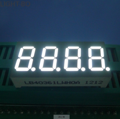 Dobra cena. Wyświetlacz LED RoHS Four Digit 7 segmentowy z katodą białą 0,36 cala w Internecie