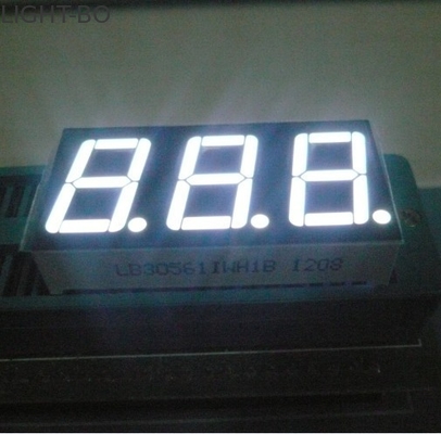 Dobra cena. Biały 3-cyfrowy 7-segmentowy wyświetlacz LED 14,2 mm (0,56 