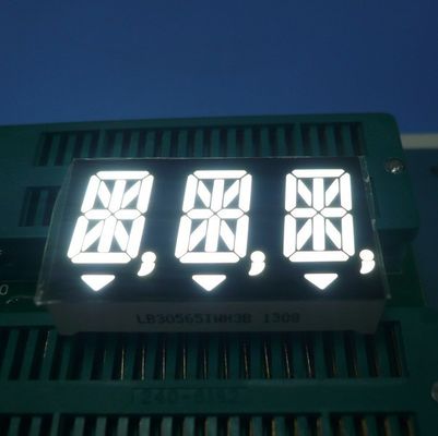 Dobra cena. Biały, trzycyfrowy, 14-segmentowy wyświetlacz LED o wysokości znaku 14,2 mm i wspólnej anodzie/wspólnej katodzie dla wskaźników cyfrowych w Internecie