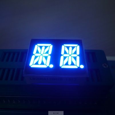 Dobra cena. 0.54 Calowy 2-cyfrowy 7-segmentowy alfanumeryczny wyświetlacz LED z anodą wspólną, ultra jasny niebieski w Internecie