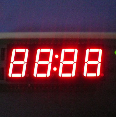 Dobra cena. 4-cyfrowy wyświetlacz LED 7-segmentowy 14,2 mm (0,56 cala) wspólna anoda/katoda super czerwony do panelu przyrządów w Internecie