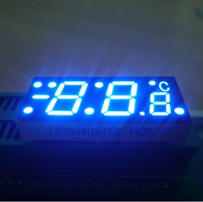 Dobra cena. Własna ultra niebieska wspólna anoda Siedem segmentowych wyświetlaczy LED Zastosuj do cyfrowego regulatora temperatury w Internecie