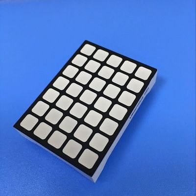 Dobra cena. 5mm kwadrat 5X7 Dot Matrix LED Display Row Cathode Column Anode Ultra Bright Red for Lift Floor Indicator z ROHS w Internecie