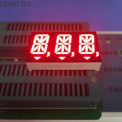 Dobra cena. Ultra Red Triple Digit 14 segmentowy wyświetlacz LED do instrumentów medycznych, 14-segmentowy wyświetlacz w Internecie