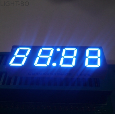 Ultra-niebieski wyświetlacz zegara LED, 4-cio calowy 7-segmentowy wyświetlacz LED 4 cyfry do kuchenki mikrofalowej