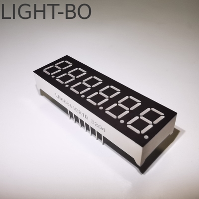 13Wyświetlacz LED o rozmiarze.8mm o liczbie 14 cyfr z jasnym, super jasnym czerwonym plastikowym obudową