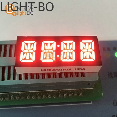 Ultra Jasny Czerwony 0,39-calowy, 4-cyfrowy, anodowy, 14-calowy, segment LED Display